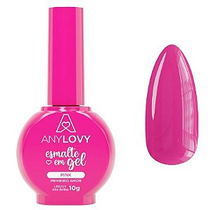 ESMALTE GEL PINK PRIMEIRO AMOR ANYLOVY 10G