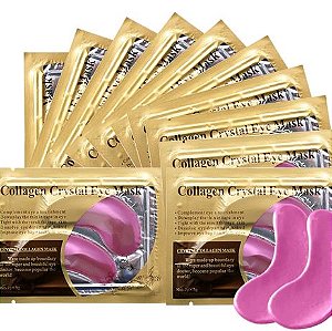 PADS UNITARIO COLLAGEN CRYSTAL EYE MASK ROSA