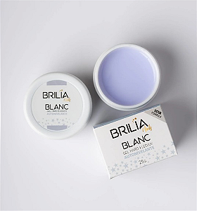 GEL AUTONIVELANTE BLANC 25G BRILIA NAILS SEM TPO