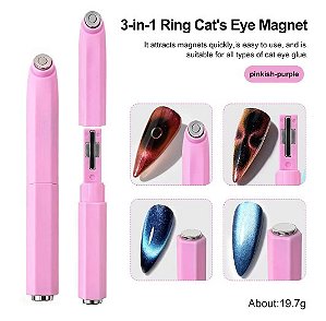 IMÃ MAGNETICO 3 EM 1 BELLA ROSA
