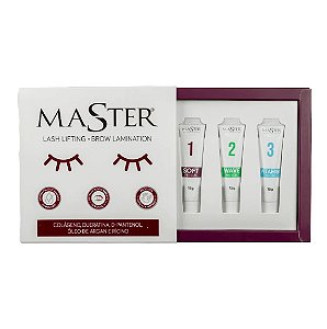 KIT LASH LIFTING E BROW LAMINATION 15G MEDIO MASTER