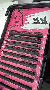 CILIOS YY CURVATURA "D" ESPESSURA 0.07 9MM BAD PINK