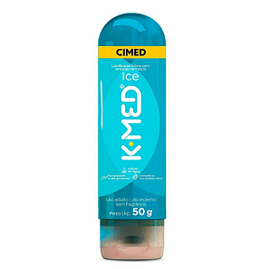 GEL LUBRIFICANTE  K-MED ICE 50G CIMED