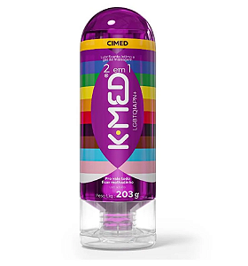 GEL LUBRIF K-MED 2 EM 1 LGBTQIA  203G CIMED