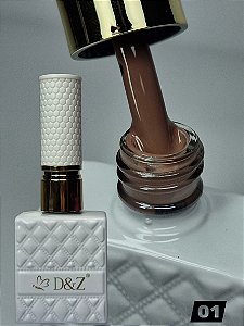 ESMALTE EM GEL D&Z COLEÇÃO CACAU LUXO Nº01