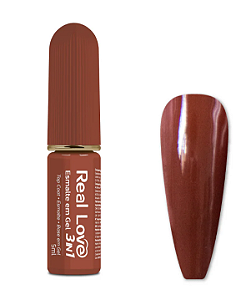 ESMALTE EM GEL Nº 045 3 EM 1 BASE/ESMALTE/TOP COAT REAL LOVE 5ML