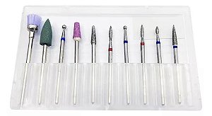 KIT BROCA CERAMICA DIAMANTADA 10 UNIDADES KAISA
