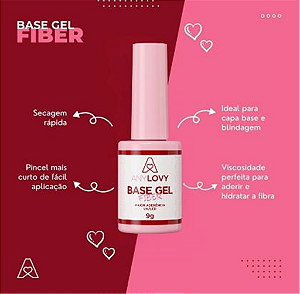 BASE GEL FIBER 9ML ANY LOVY