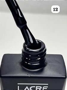 ESMALTE GEL LACRE 12 PRETINHO NADA BASICO 10G