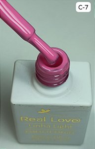ESMALTE EM GEL COLEÇÃO "C7" 10ML REAL LOVE