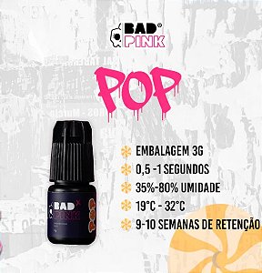 ADESIVO COLA POP 3G BAD PINK