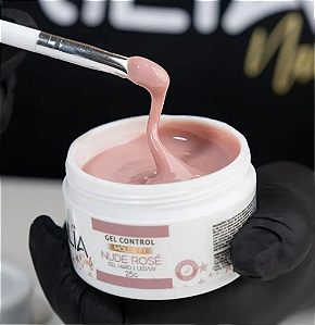 GEL NUDE ROSE 25G BRILIA NAILS SEM TPO