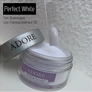 PO ACRILICO ADORE PERFECT WHITE 40G (POTE)