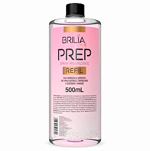PREP HIGIENIZANTE ROSA SWEET COTTON 500ML BRILIA NAILS