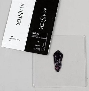 SACHE TINTA 1G + OXIDANTE 1ML MASTER PRETO