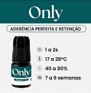 COLA PARA EXTENSAO DE CILIOS ONLY 3G BEAUTIFY PRO