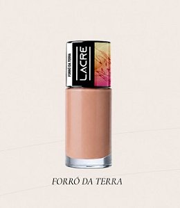 ESMALTE TRADICIONAL LACRE DANCE COMIGO FORRO DA TERRA 10ML