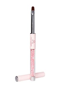 PINCEL LINGUA DE GATO CRISTAL PINK PROFISSIONAL ANYLOVY