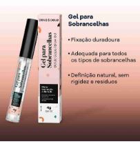 GEL PARA SOBRANCELHAS EFEITO LAMINAÇÃO O DIA TODO 4G DELLA & DELLE