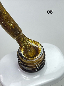 ESMALTE EM GEL MAGNÉTICO COLEÇÃO GOLDEN Nº06 - 10ML DAFU