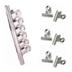 PRESILHAS METAL P UNIDADE