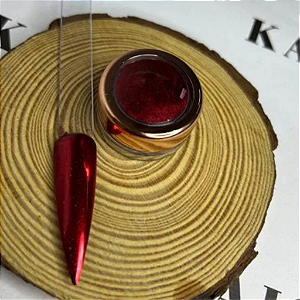 PO CROMADO VERMELHO ESPELHADO KAISA 05