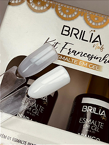 KIT FRANCESINHA 2 ITENS BRILIA NAILS