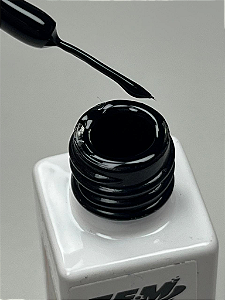 ESMALTE GEL PONTA FINA PRETO 14 ZEM