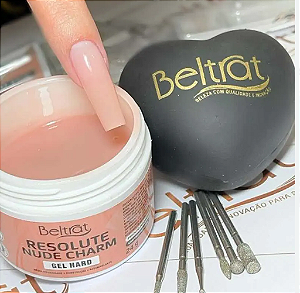 GEL RESOLUTE NUDE CHARM HARD 24G
