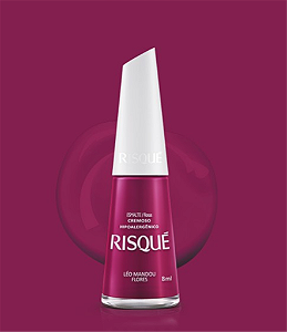 ESMALTE TRADICIONAL RISQUE LEO MANDOU FLORES 8ML