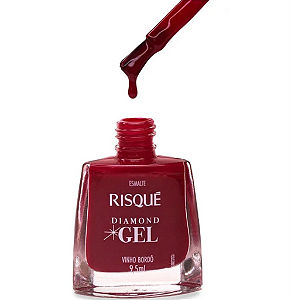 ESMALTE TRADICIONAL RISQUE VINHO BORDO 9,5ML