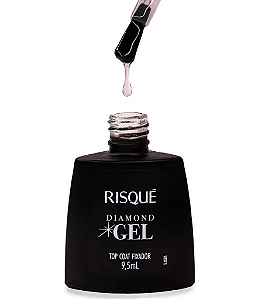 ESMALTE RISQUE DIAMOND GEL TOP COAT FIXADOR 9,5ML