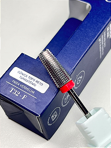 BROCA TUNGSTENIO CONICA TOPO RETO T32-F - VERMELHA BLUWE