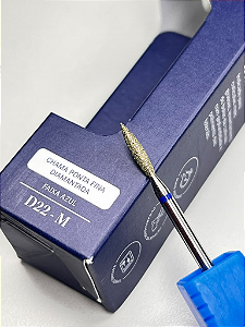 BROCA DIAMANTADA PONTA FINA D22-M - CHAMA - AZUL BLUWE