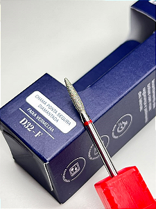 BROCA DIAMANTADA PONTA SEGURA D32-F - CHAMA - VERMELHA BLUWE