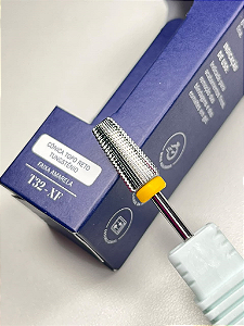 BROCA TUNGSTENIO CONICA TOPO RETO T32-XF - AMARELA BLUWE