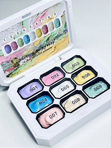 PALETA DE ESMALTE EM GEL MACARON