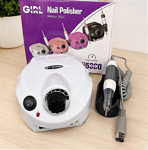 MOTOR PORQUINHO GIRL FATALE 45000RPM BRANCO