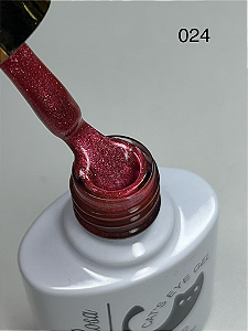 ESMALTE MAGNETICO CAT`S N°24 BELLA ROSA