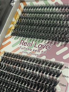 CILIOS TUFINHO 30P E 40P 0.07D MIX 9-14 SEM NO REAL LOVE