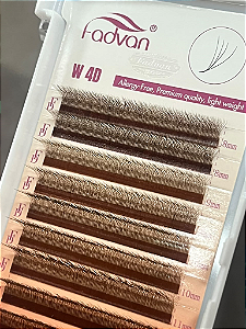 CILIOS MARROM FADVAN W4D 0,07M MIX 8MM AO 12MM