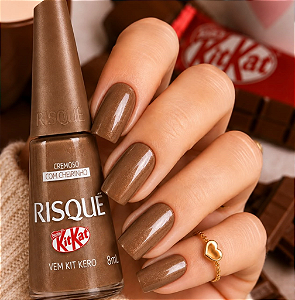 ESMALTE RISQUE KITKAT VEM KIT KERO 8ML