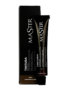 TINTA PARA CILIOS E SOBRANCELHAS MASTER CASTANHO CLARO 20ML