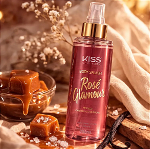 BODY SPLASH KISS ROSE GLAMOUR 200ML