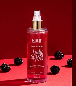 BODY SPLASH KISS LADY IN RED 200 ML