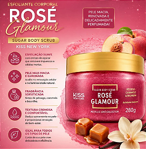 ESFOLIANTE CORPORAL ROSE GLAMOUR