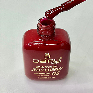 ESMALTES EM GEL DAFU COLEÇÃO JELLY CHERRY N°05