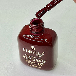 ESMALTES EM GEL DAFU COLEÇÃO JELLY CHERRY N°07