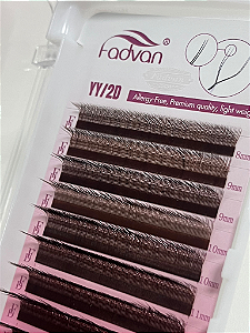 CILIOS YY/2D FADVAN 0,07M MIX 8MM AO 14MM MARROM