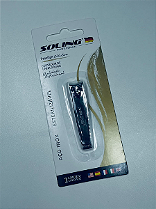 CORTADOR DE UNHA PRESTIGE MEDIO - ACO INOX - SOLING